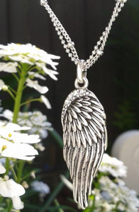 Whitehot Wing/Silver Necklace - Whitehot Jewellery - 3