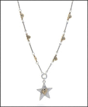 Load image into Gallery viewer, Star and Hearts Necklace - Whitehot Jewellery - 1