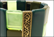 Load image into Gallery viewer, Avocado Green Cuff - Whitehot Jewellery - 2
