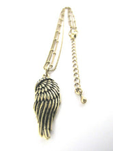 Load image into Gallery viewer, Whitehot Wing/Gold Necklace - Whitehot Jewellery - 3