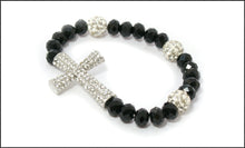 Load image into Gallery viewer, Crystal Cross Bracelet - Whitehot Jewellery - 1
