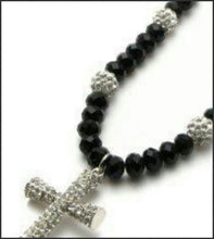Load image into Gallery viewer, Crystal Cross Necklace - Whitehot Jewellery - 2