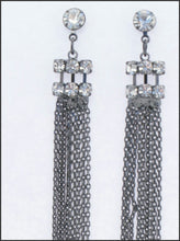 Load image into Gallery viewer, Diamante &amp; Tassel Earrings - Whitehot Jewellery - 2