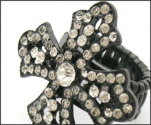 Load image into Gallery viewer, Diamante Cross Ring - Whitehot Jewellery - 2