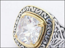 Load image into Gallery viewer, Filigree Square Ring - Whitehot Jewellery - 2