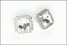 Load image into Gallery viewer, Large CZ Stud Earrings - Whitehot Jewellery - 1