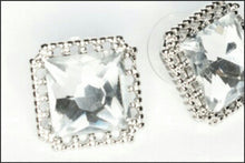 Load image into Gallery viewer, Large CZ Stud Earrings - Whitehot Jewellery - 2