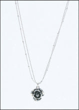 Load image into Gallery viewer, Silver Rose Necklace - Whitehot Jewellery - 1