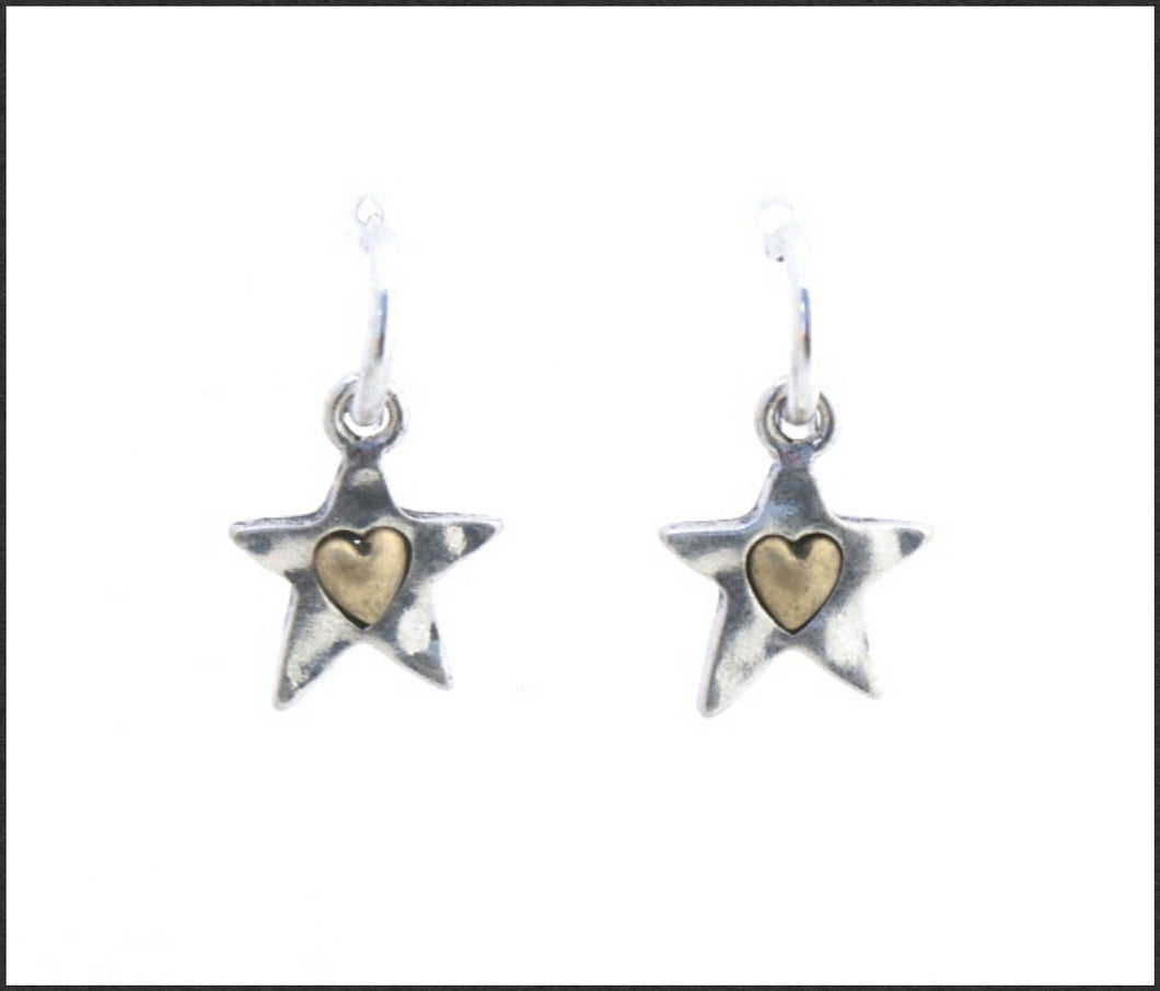 Tiny Star Earrings - Whitehot Jewellery - 1