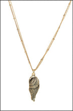 Load image into Gallery viewer, Whitehot Wing/Gold Necklace - Whitehot Jewellery - 1