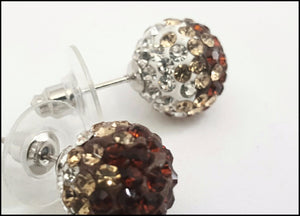 Fireball Studs/Bronze - Whitehot Jewellery - 2